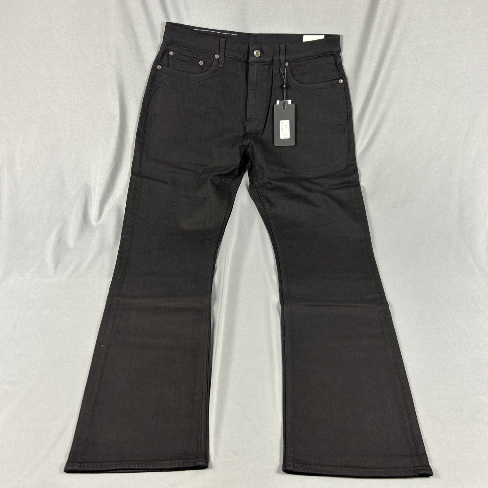 Rag & Bone Jeans Bootcut 34 x 34 Black Cotton Spandex NWT MSRP $198
