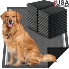 Charcoal Dog Pee Pads XL 30 Count Super Absorbent Leak Proof Dog Training Pads