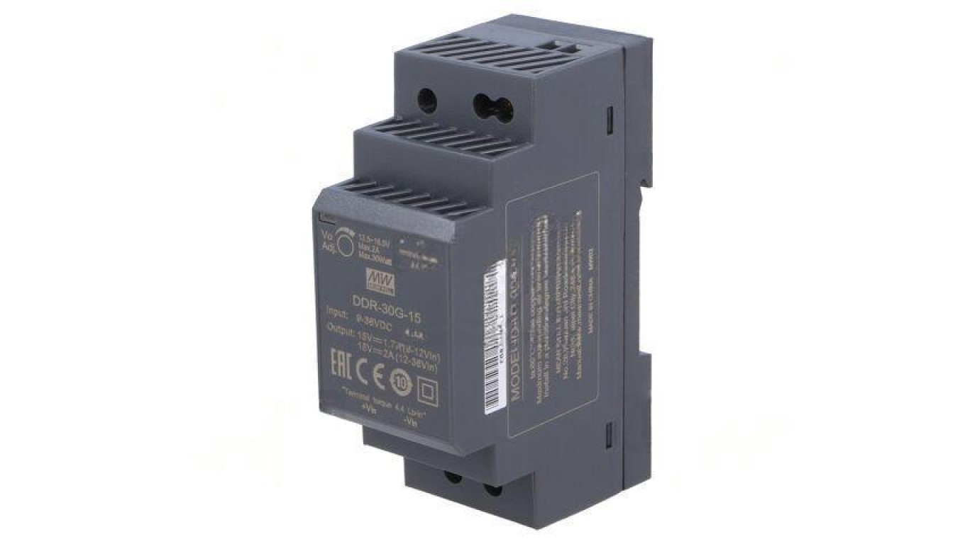 30W 9-36VDC 15VDC Iwyj 2A DC/DC Converter DDR-30G-15