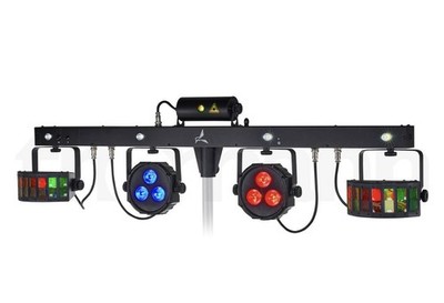 EUROLITE Set LED KLS Laser Bar FX inkl. M3-Boxenhochständer