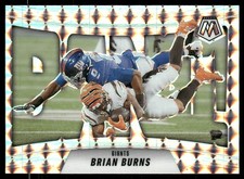 2025 Panini Mosaic Bang Mosaic #7 Brian Burns - FB