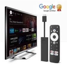 GD1 Android TV Stick 14.0 Google Certified 4K HDR Amlogic S905Y4-B 16GB