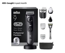 Tagliacapelli elettrico barba e corpo tagliacapelli senza fili serie Braun