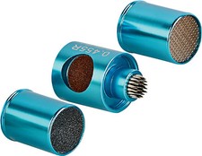 Cue/Case TIP MASTER 6-in-1 Tool - Pool Billiards Shaper/Scuffer/Tapper - Blue