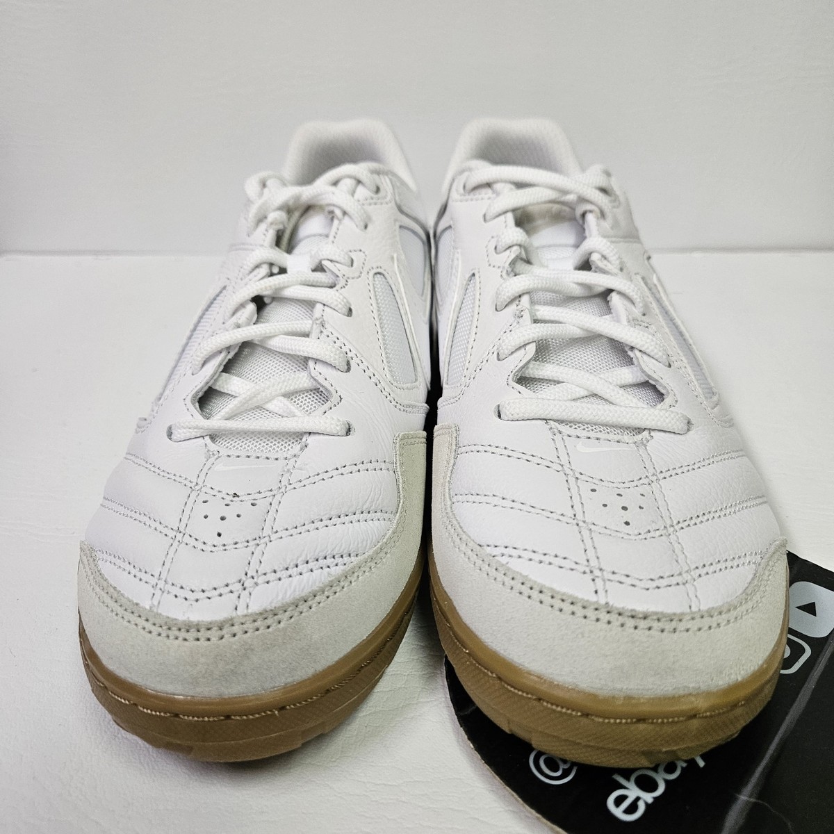 Nike Gato White Gum Futsal Soccer Indoor HQ6019-100 Men display picture 2