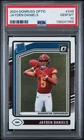 2024 Donruss Optic Football Jayden Daniels Rookie #248 PSA 10