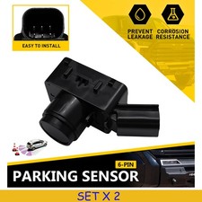 2PCS Reverse Parking Sensor 6Pin For 2021-202...