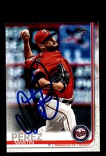 Signed Baseball Card Auto Martin Perez 2019 Topps Update #US222 Minnesota Twins