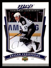 2007-08 Upper Deck MVP #165 Ruslan Fedotenko Tampa Bay Lightning