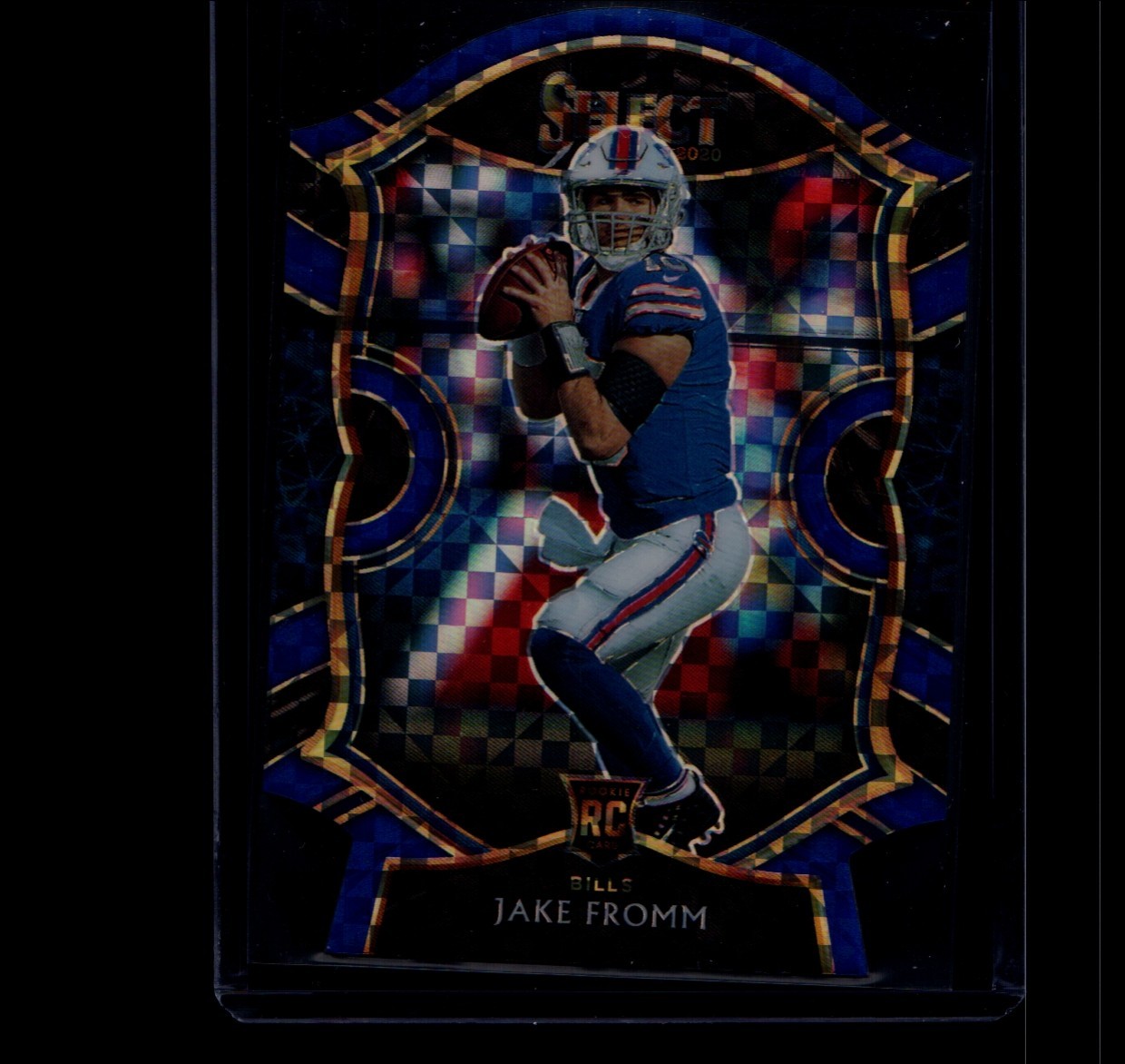 2020 Panini Select - Concourse Jake Fromm #49 Blue Prizm /175 (RC)