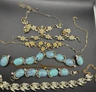 Vintage costume jewelry lot Unmarked