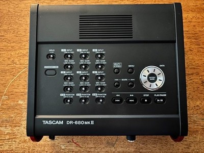 TASCAM  DR-680mk  MINT CONDITION USED LESS THAN 10 HOURS w/ MINT PORTABRACE CASE