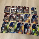 15 StarWars Power Of The Force&Episode 1 Figures Lot-Luke Skywalker,Yoda,HanSolo