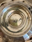 Vintage 800 Silver Pedestal Bowl Candy Nut Dish Scalloped Ornate Footed — photo 6