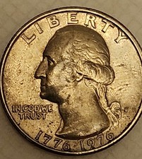 US Quarter In Cod We Trust Error Coin