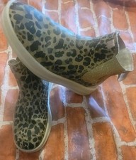 Aurora Leo nut Girls Slip On Boot Shoes Sz Youth 1 Guc