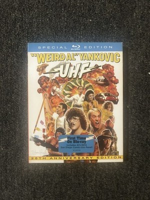 UHF Bluray 25th Anniversary Edition Weird Al Yankovic BRAND NEW!!!