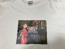 Ghibli Official Spirited Away T-Shirt Made In The Time, Vintage 2001
