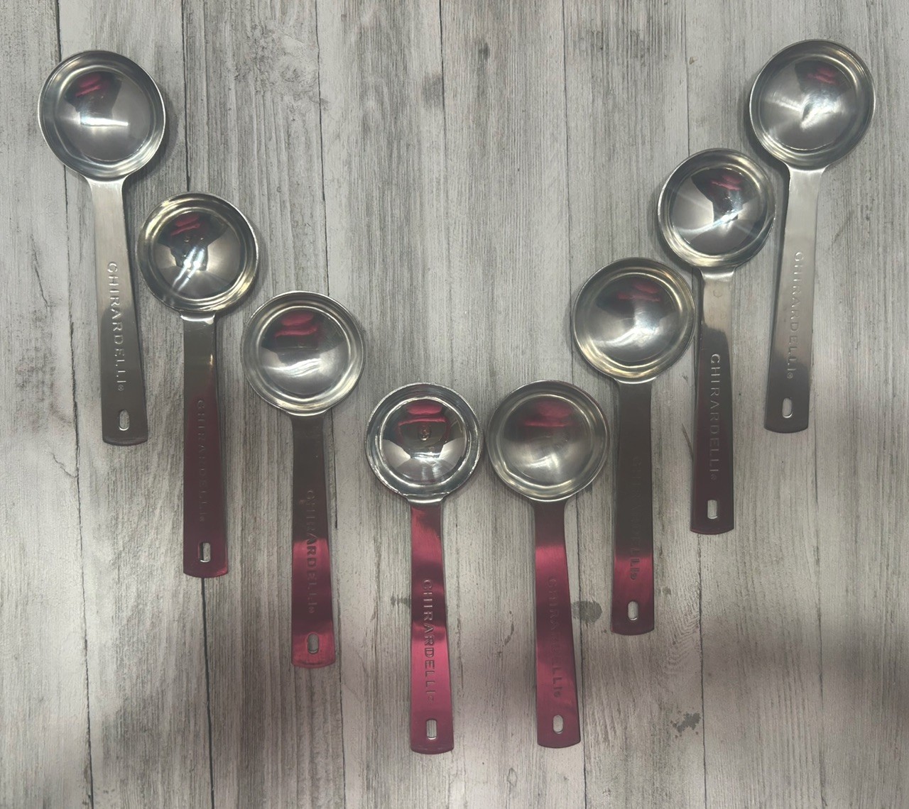 Ghirardelli Stamped Coffee Hot Chocolate Barista Spoon 1.5 T