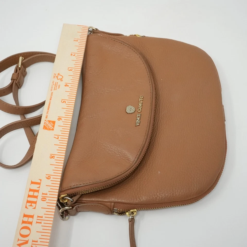 Vince Camuto Women’s Rizo Rich Auburn Leather Crossbody Bag - image 3 of 4
