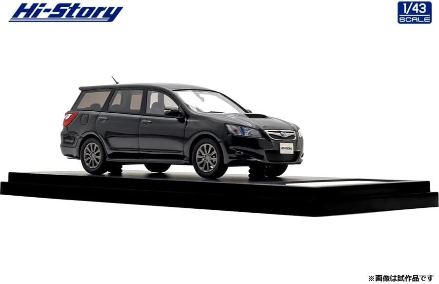 Hi Story 1/43 SUBARU EXIGA 2.0GT (2008) Obtissian Black Pearl