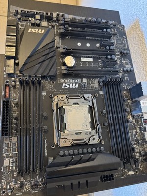 Mainboard MSI X99A SLI PLUS und CPU Intel I7-6800K