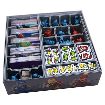FDSMUTD Folded Space Box Insert: Marvel United