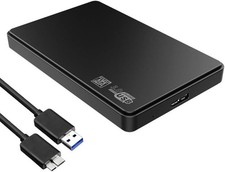 Multibao 2.5" Hard Drive Enclosure SATA HDD/SSD Caddy Case To USB 3.0 For LAPTO