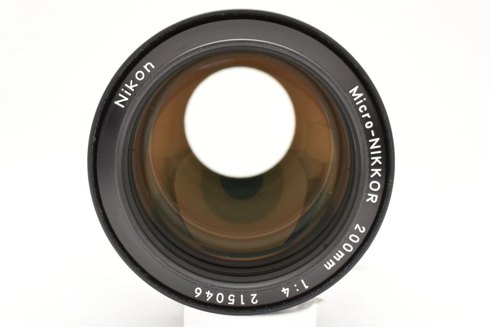 [Top MINT in Box] Nikon Ai-s Nikkor 200mm f/4 MF Lens w/ Caps From JAPAN - Image 3 of 4