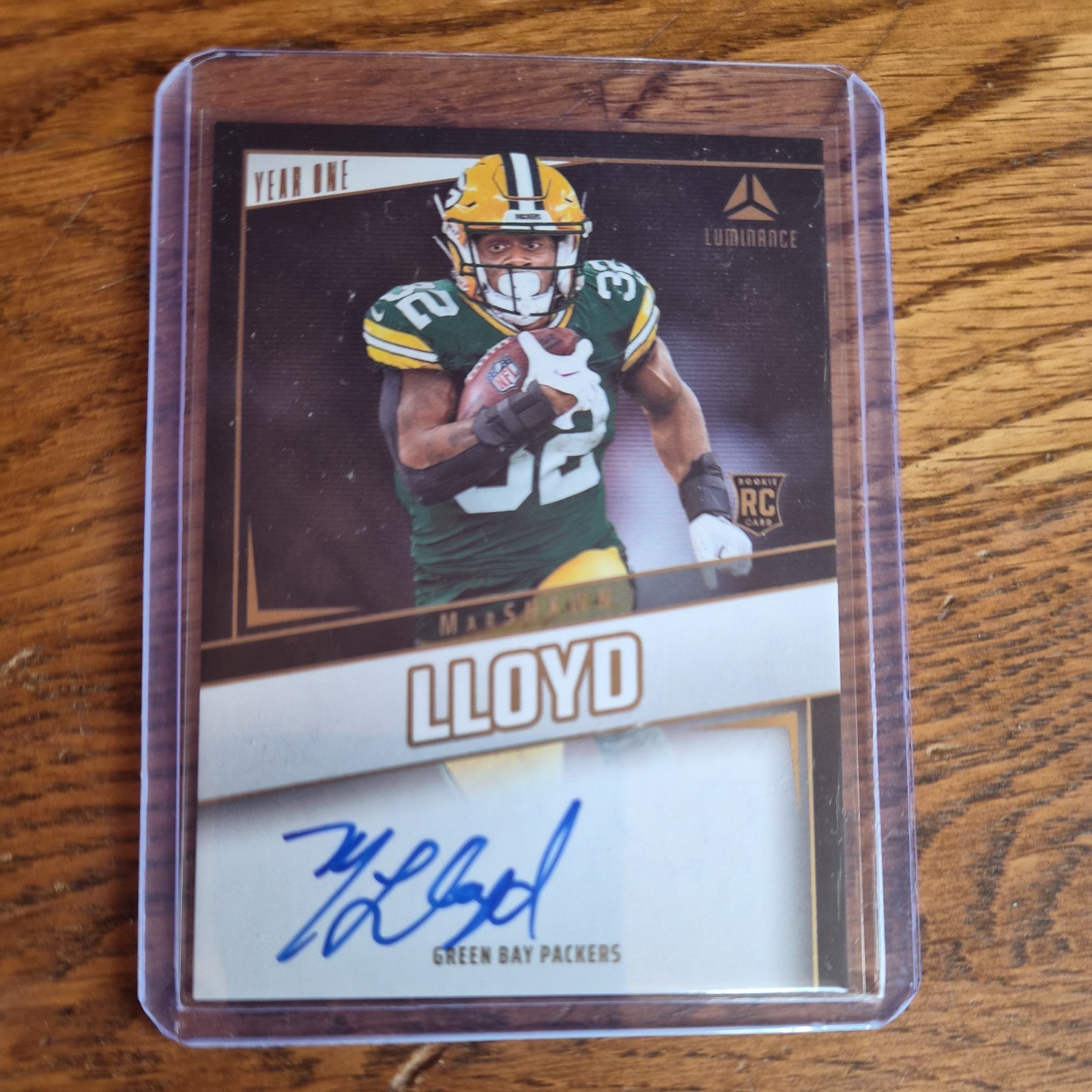 2024 Luminance - Year One Signatures - Marshawn Lloyd RC #YOS-MLD Auto Packers
