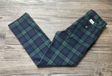 Vineyard Vines Breaker Pants Holiday Plaid Blackwatch Tartan Boys Size: 12 EUC