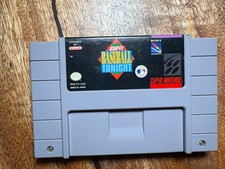 ESPN Baseball Tonight SNES Super Nintendo Game Authentic Cartridge Untested OEM