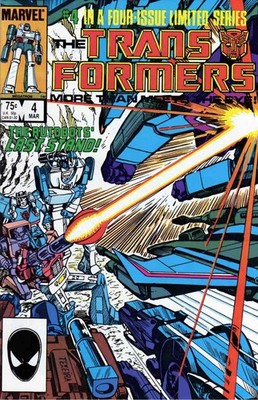 Transformers, The #4 FN; Marvel | 1st print - w/Bag+Board