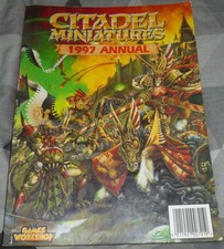 Citadel Miniatures 1997 Annual, Games Workshop, Warhammer, 40k, paperback