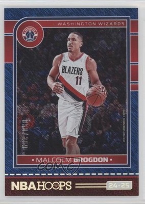 2024-25 Panini NBA Hoops Storm /299 Malcolm Brogdon #129 00gy