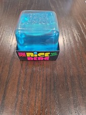 NeeDoh Nice Berg Blue XL Giant Nee Doh Niceberg Solid Squish Cube Block - NEW
