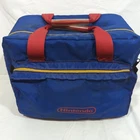Vintage 1988 Nintendo NES Z-Bag Console Carrying Case Blue Red Soft Sided