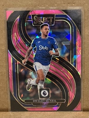 2024-25 Panini Select EPL - Dwight McNeil #157 Pink Ice Mezzanine