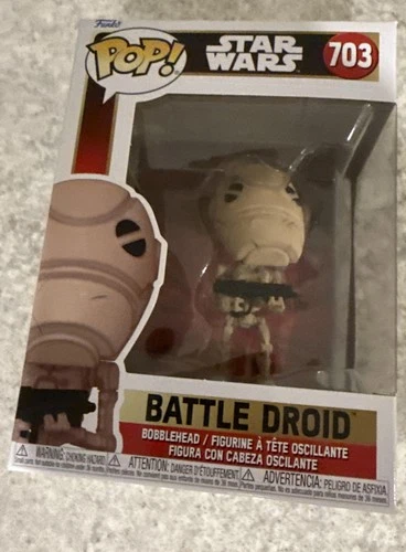 Funko Pop! Vinyl: Star Wars - Battle Droid #703