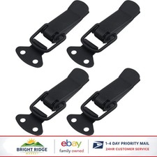 Stainless Steel Spring Latch with Screws for Toolboxes and Industrial Cabinets