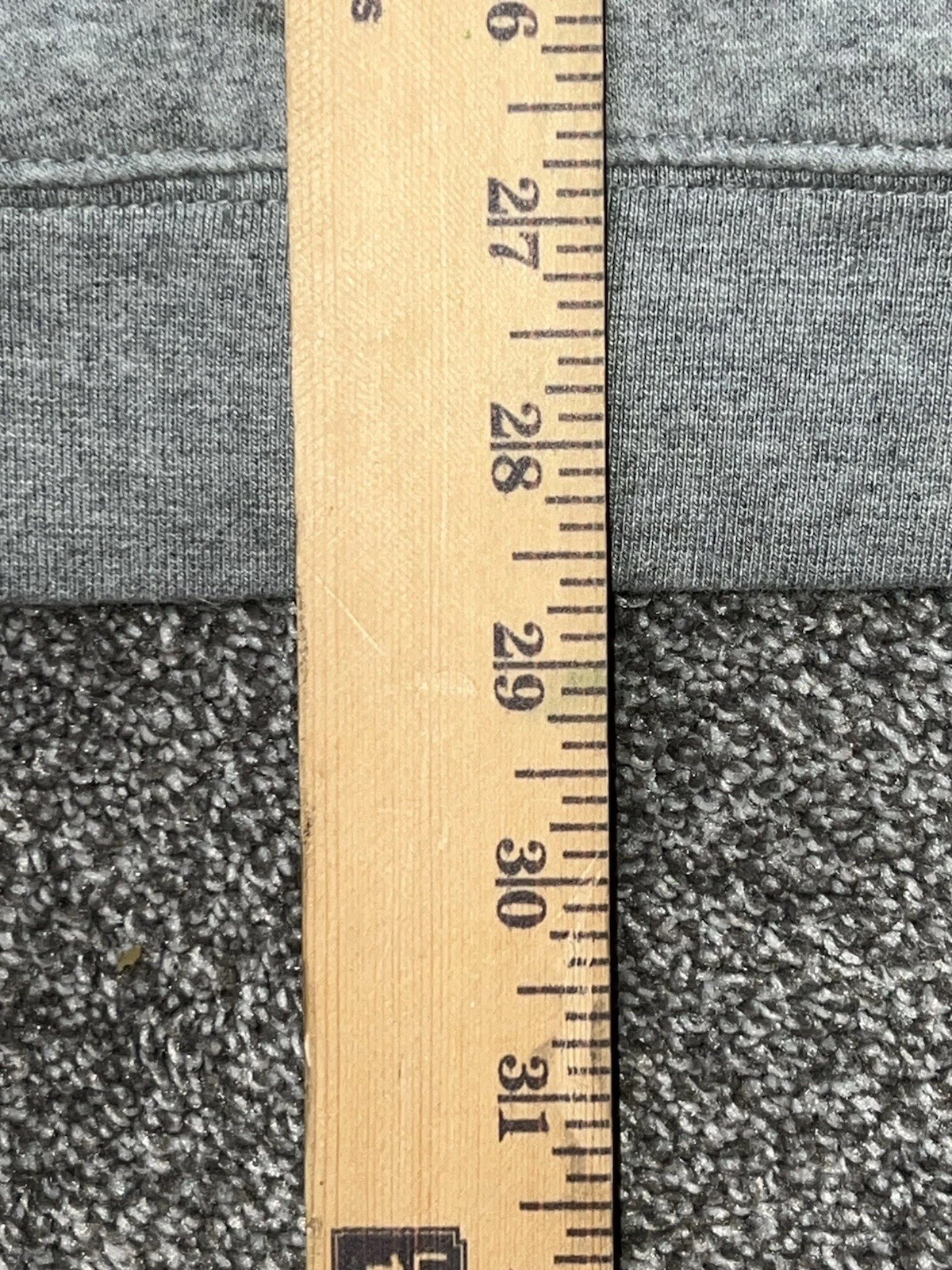 Nike Short Sleeve Pullover Fleece Funnel Hoodie Women's Large Gray thumbnail 7