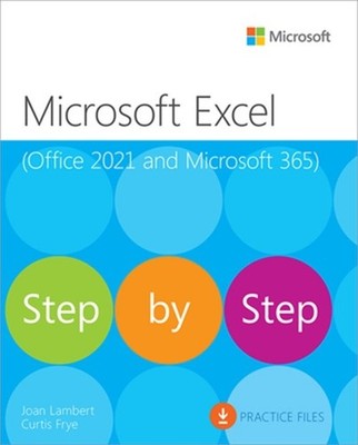Microsoft Excel Step by Step (Office 2021 and Microsoft 365) (Paperback or Softb