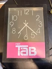 Vintage “Enjoy Tab” Lighted Wall Clock (Read) Parts Only