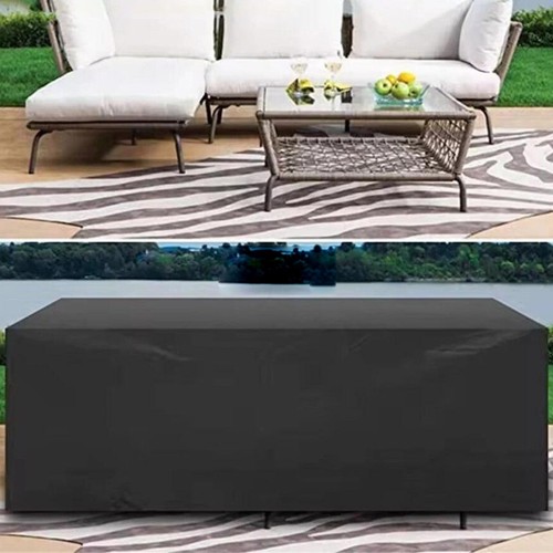 210D Oxford Fabric Outdoor Sofa Cover for Garden Dust and Weather Protection - Picture 13 of 13
