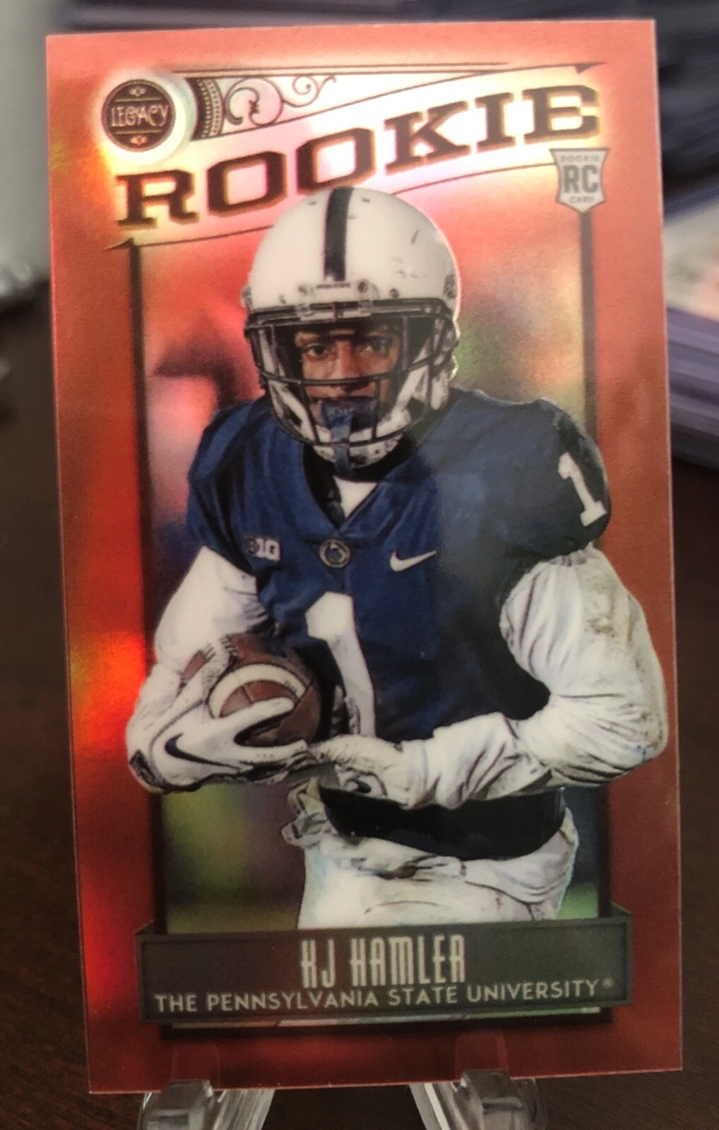 KJ Hamler Panini Legacy #167 Premium Penmanship-Ruby