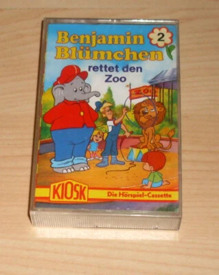 Hörspiel Kassette - Benjamin Blümchen Folge 2 - rettet den Zoo - Bild 1 von 2