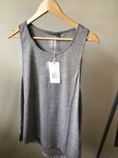 GYM KING GREY MARL 14 Sized Ladies Gym Vest New Season £17