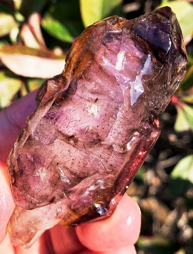 96,0g Diamant! Super Seven Skeletthaar Amethyst Quarz Kristall Simbabwe ie3377 - Bild 5 von 17