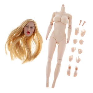seamless female action figure