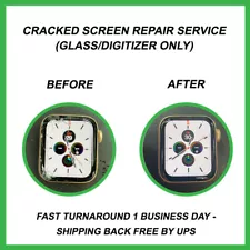 Apple Watch Screen Repair Series 2 3 4 5 SE 6 (Glass Only) - Mail In Service